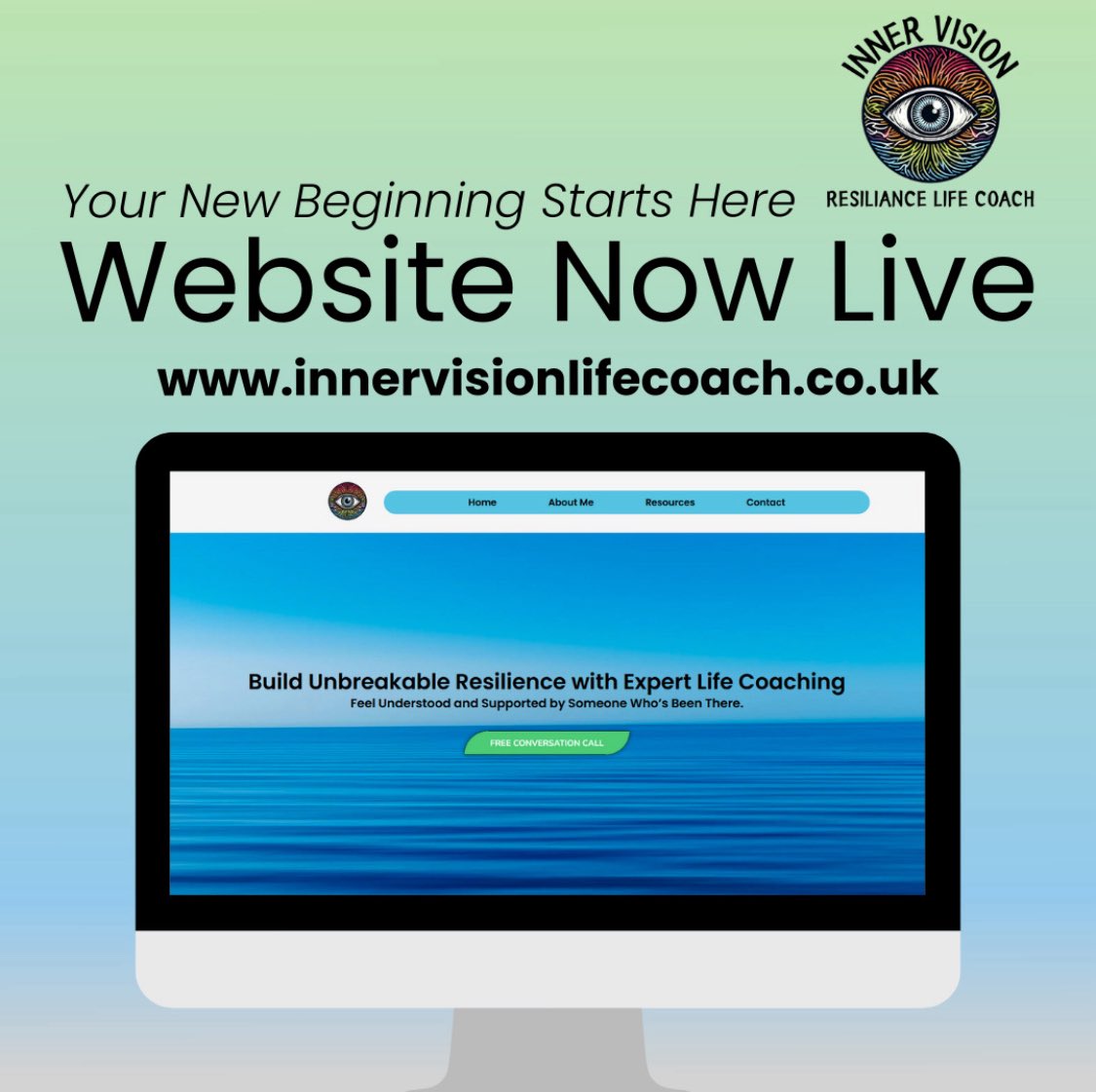 Looking for more resilience in the challenges life throws at you?
Visit innervisionlifecoach.co.uk for life coaching to empower you now and for the future.