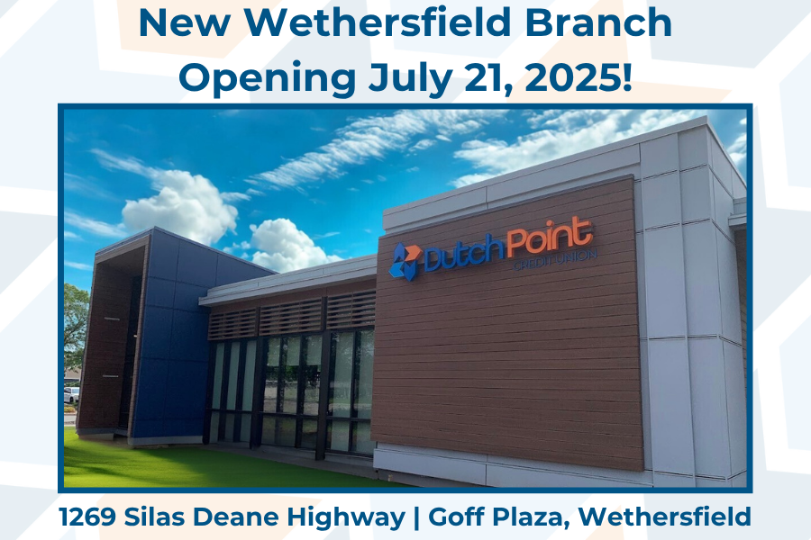 📣 Big news, Wethersfield!
We’re opening the doors to our brand-new branch on Monday, July 21 – built with you at the Point of every detail. ✨ Want a sneak peek? Join us for our Ribbon Cutting Ceremony on Thursday, July 17 at 10:30 &amp; celebrate this exciting milestone with us!