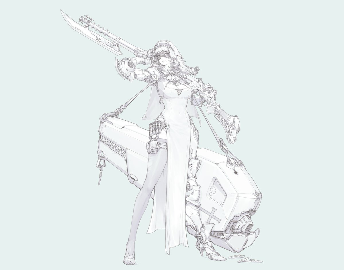 Kcreed11's tweet image. sf 수녀 디테일 wip