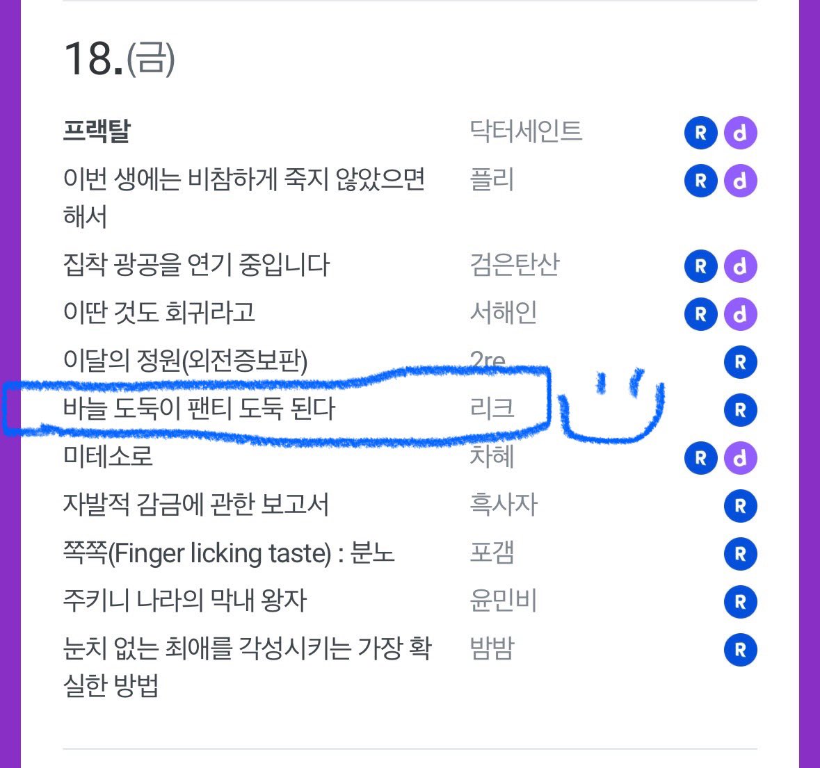 여러분 7/18 드디어 바늘 도둑이 팬티 도둑 된다 가 출간합니다…!! 너무 오래 걸렸습니다 ㅠㅠ 가난미인호스트공x 조폭집착미남광수 가 보고싶으시면 조금만 기다려주세용 :) 감사합니다. 하트.