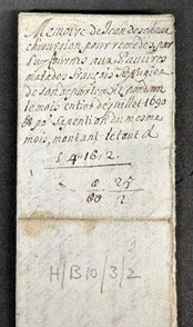 HuguenotSociety's tweet photo. There are fascinating documents to explore at the Huguenot Library. For example, this cover image to a Statement of Account of Jean Dechaulx, surgeon, for poor refugees in his district. To see more primary sources, email library@huguenotsociety.org.uk
to book an appointment. https://t.co/QIrCsE6amu