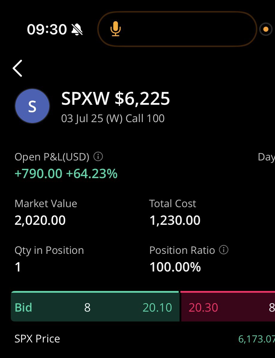 Weekend swing $SPX