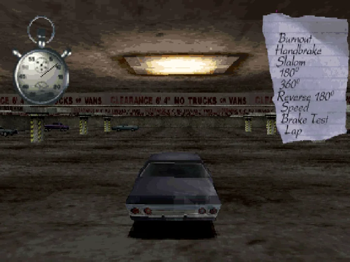 VideoGameHstry's tweet photo. But did you make it out of the garage in Driver? https://t.co/JdCBx6ToFe