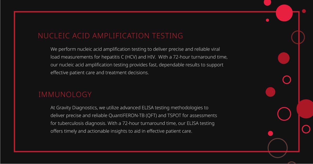 GravityCLIALab's tweet photo. Blood testing made smarter. Results that matter. 

At Gravity Diagnostics, we deliver accurate, fast, and reliable blood testing to help providers make informed decisions and support better patient outcomes.

#BloodTesting #DiagnosticExcellence #GravityDiagnostics #LabAccuracy https://t.co/NVBdOtBTxt