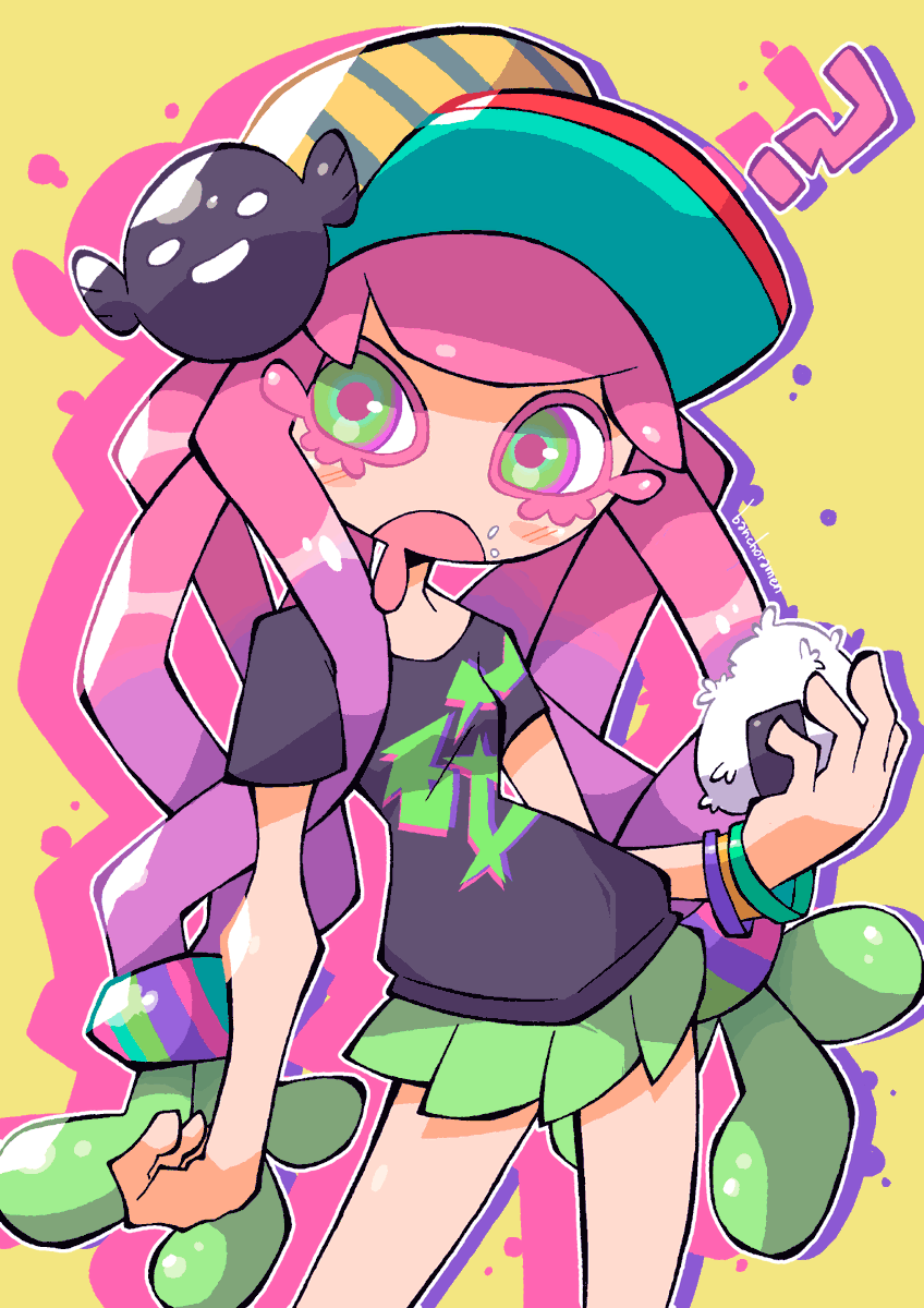 bancho_ramen's tweet photo. Paruko...🐠
#paruko #harmony #splatoon https://t.co/dlILLkrbvw