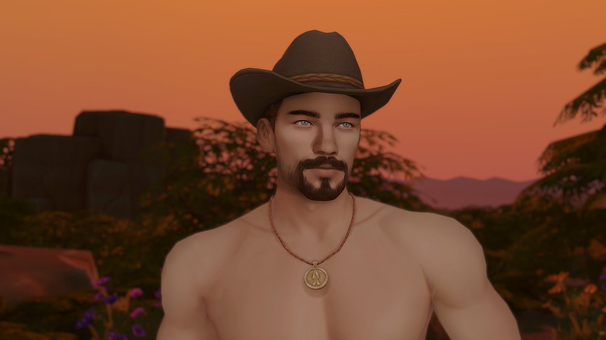 SimularSimmer's tweet image. The kind of man you'd go to war for.
Sawyer Dalton, Horse Lover, Ranch Hand. 🌿🐎
#TheSims #ShowUsYourSims