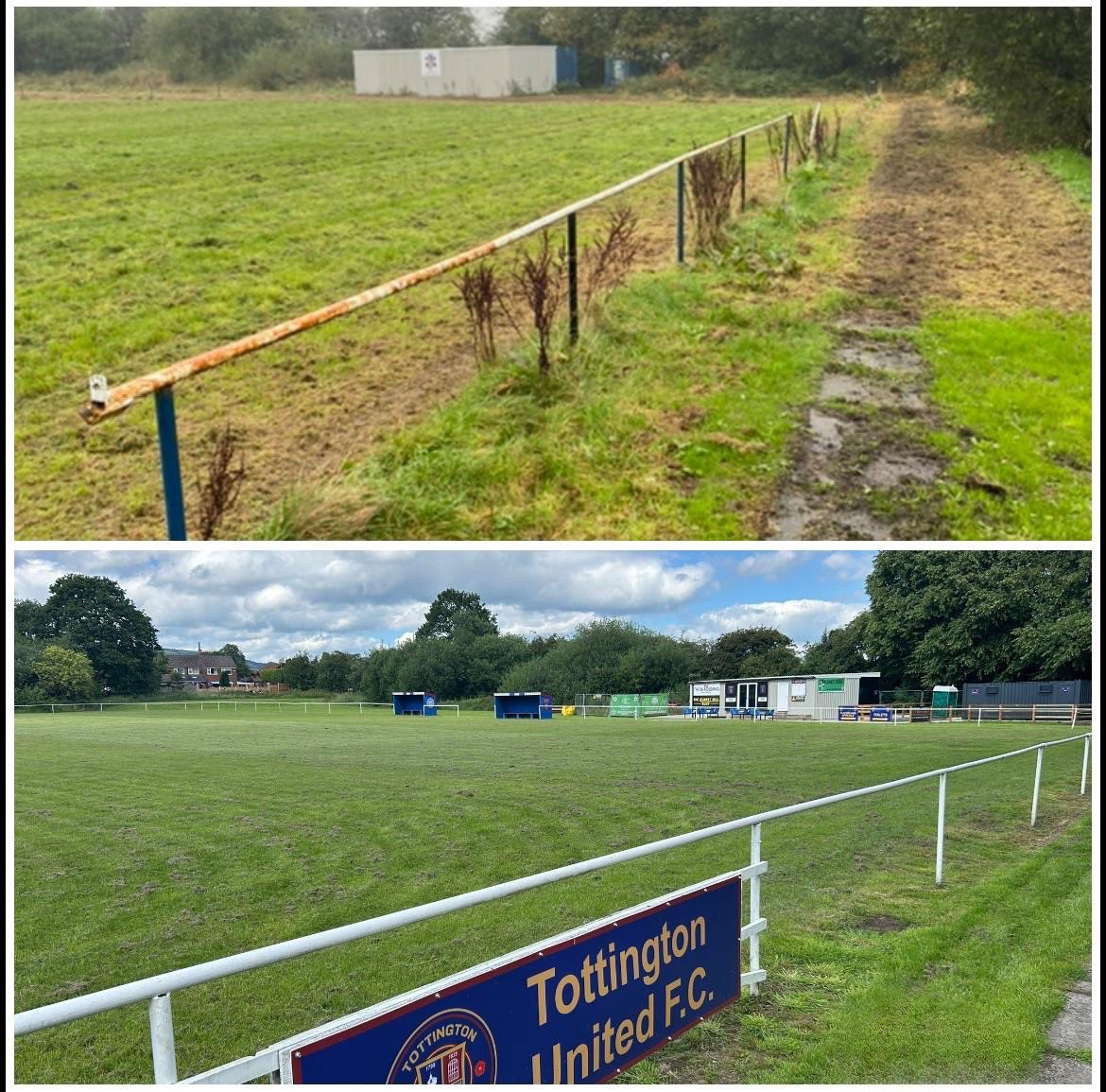 TottyUnited's tweet image. We’ve come a long way in a short space of time…
24/25 - Development team - League WINNERS
23/24 - First team - PROMOTION
22/23 - Development team - PROMOTION
We keep growing 🌱