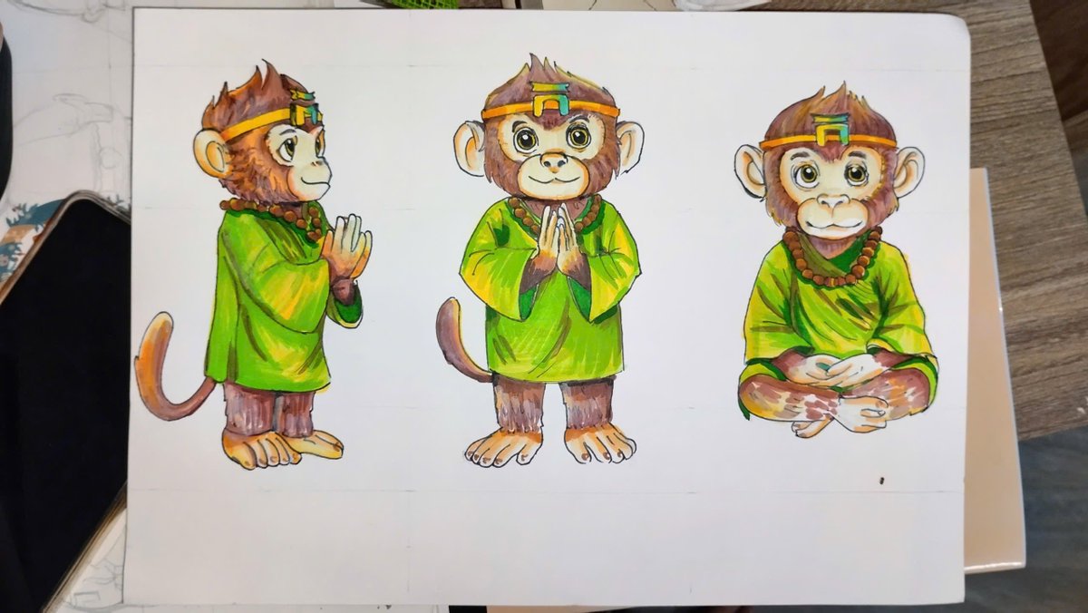 Inspired by the Monkey King in Journey to the West
Created by @_ming_dou_