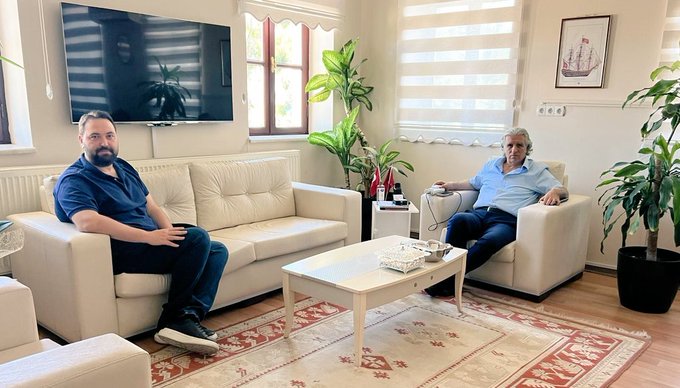 Kuşadası Kaymakamı İbrahim Keklik’e Ziyaret