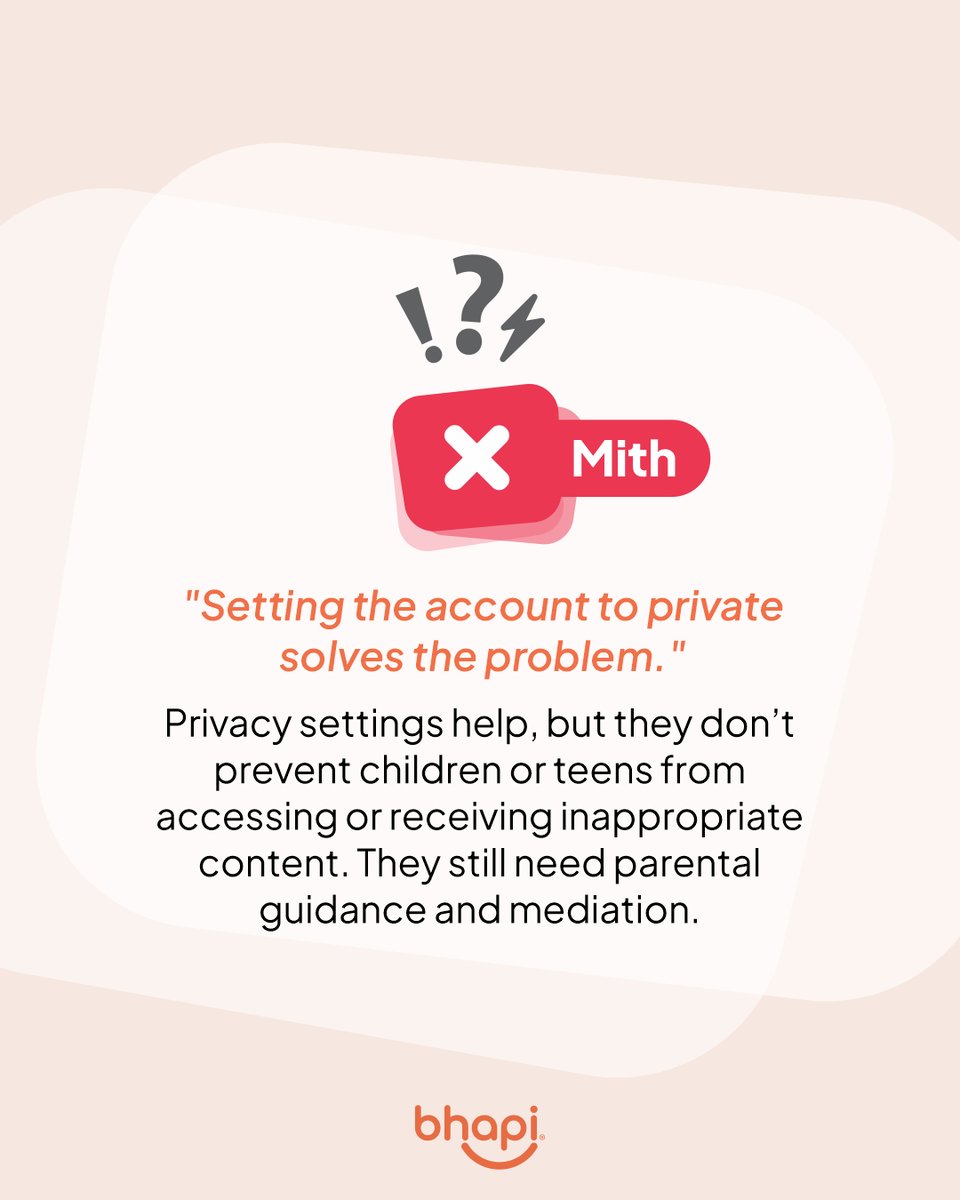 bhapi_io's tweet image. Dealing with facts — rather than assumptions — brings more safety to children and teens online by educating, guiding, and creating secure digital environments. What truths have you discovered so far? Share with us in the comments.
#Bhapi #SocialMedia
