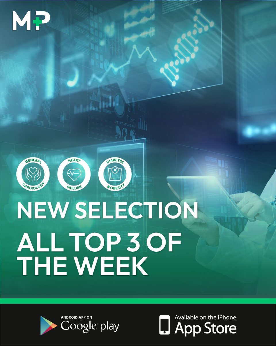 Stay sharp and expand your medical expertise every week with our curated collection of clinical evidence.
📚 Bookmark your top research papers for quick access whenever you need them. 👉 bit.ly/medical-portfo…

#MedicalPortfolioApp #Cardiology