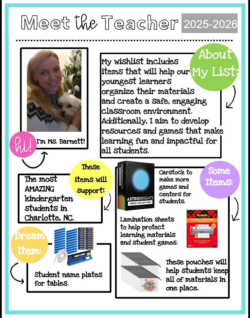Ms. B's K Class (@mssbarnett1) on Twitter photo <a href="/MrsAchtor1st/">🦥 📚 Mrs. Achtor 📚 🦥</a> <a href="/amazon/">Amazon</a> Thank you for letting me share my list! I'm a kindergarten teacher in Charlotte, NC, and I would greatly appreciate your support, whether by lending a hand or providing an RP. Thank you so much for your support! 😊
Amazon list: shorturl.at/QdVyy
<a href="/amazon/">Amazon</a>
#clearthelist <a href="/MrsAchtor1st/">🦥 📚 Mrs. Achtor 📚 🦥</a> <a href="/amazon/">Amazon</a> Thank you for letting me share my list! I'm a kindergarten teacher in Charlotte, NC, and I would greatly appreciate your support, whether by lending a hand or providing an RP. Thank you so much for your support! 😊
Amazon list: shorturl.at/QdVyy
<a href="/amazon/">Amazon</a>
#clearthelist