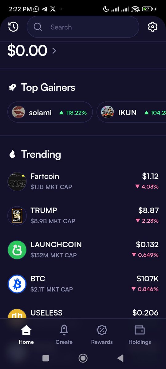 Just tried out <a href="/moonshot/">Moonshot</a> Create ,  it's the easiest way to launch your own memecoin, even with Apple Pay!

Download the app
Tap “Create”
Upload your meme &amp; launch

You can earn up to 50% of trading fees your coin generates! 

<a href="/MonkePhoneMoon/">MonkePhone</a> is trending, don't miss out !