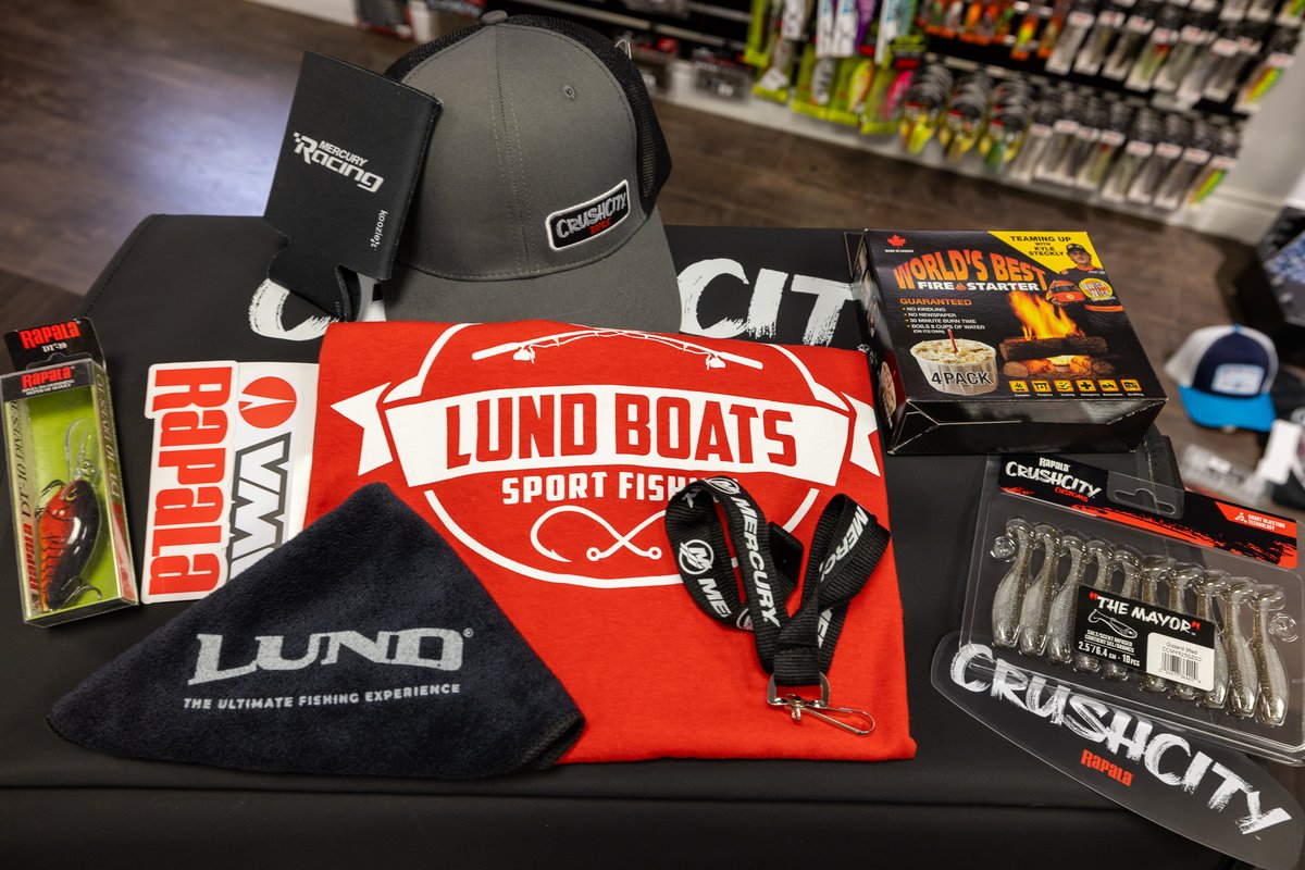 Congratulations to Renee Kreller, on winning this weeks Fish TV prize pack! Renee will receive a selection of items from Rapala, Lund, Mercury and Qwick Wick! We post a winner each Monday and then check back later to see this weeks new video giveaway for your next chance to win!