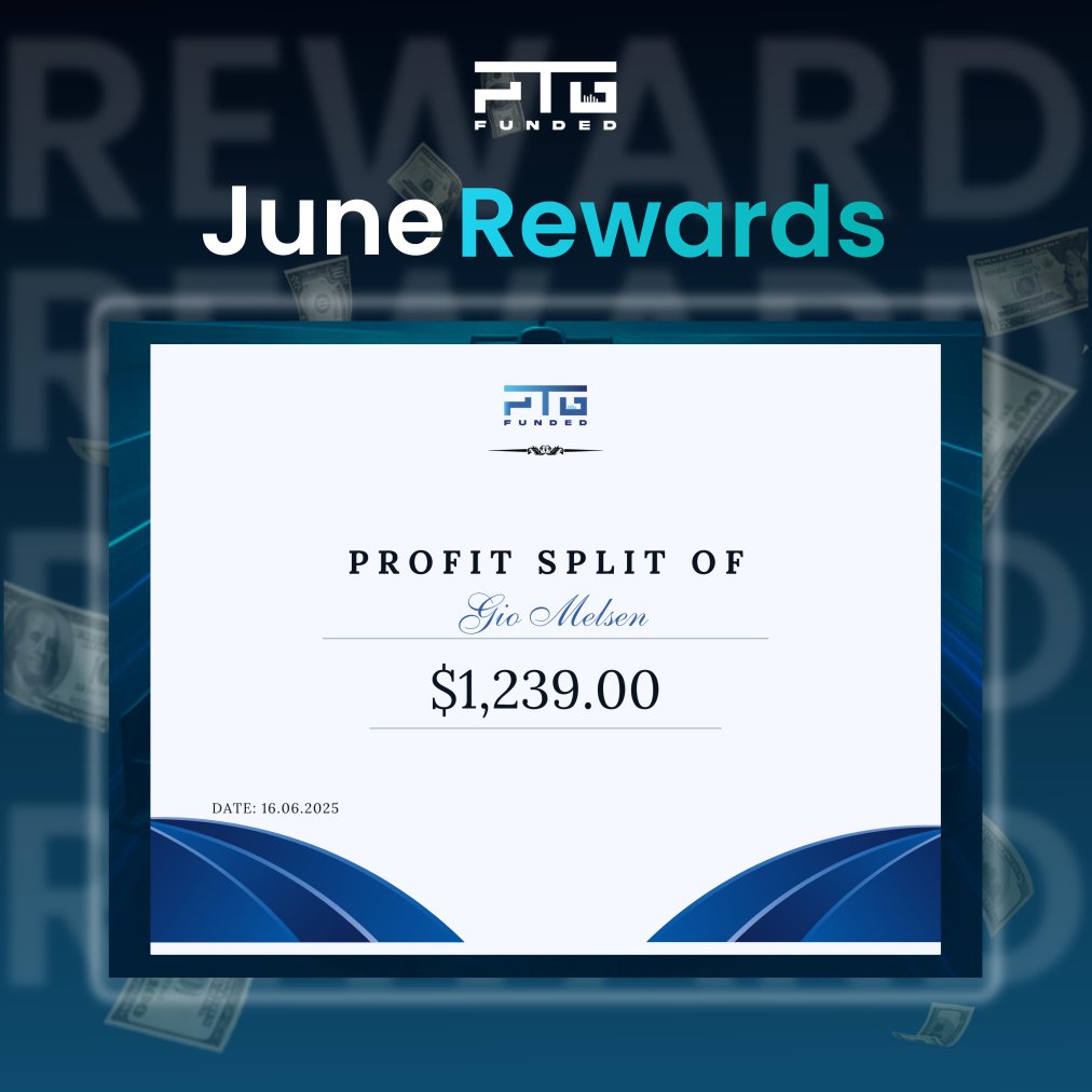 Some of the profit splits from a month packed with progress. Huge congratulations🎉 to our traders who turned skill into cash and we are beyond thrilled with their success❤️!

We are just getting started. Ready to make July your breakthrough? Join us now

ptgfunded.com