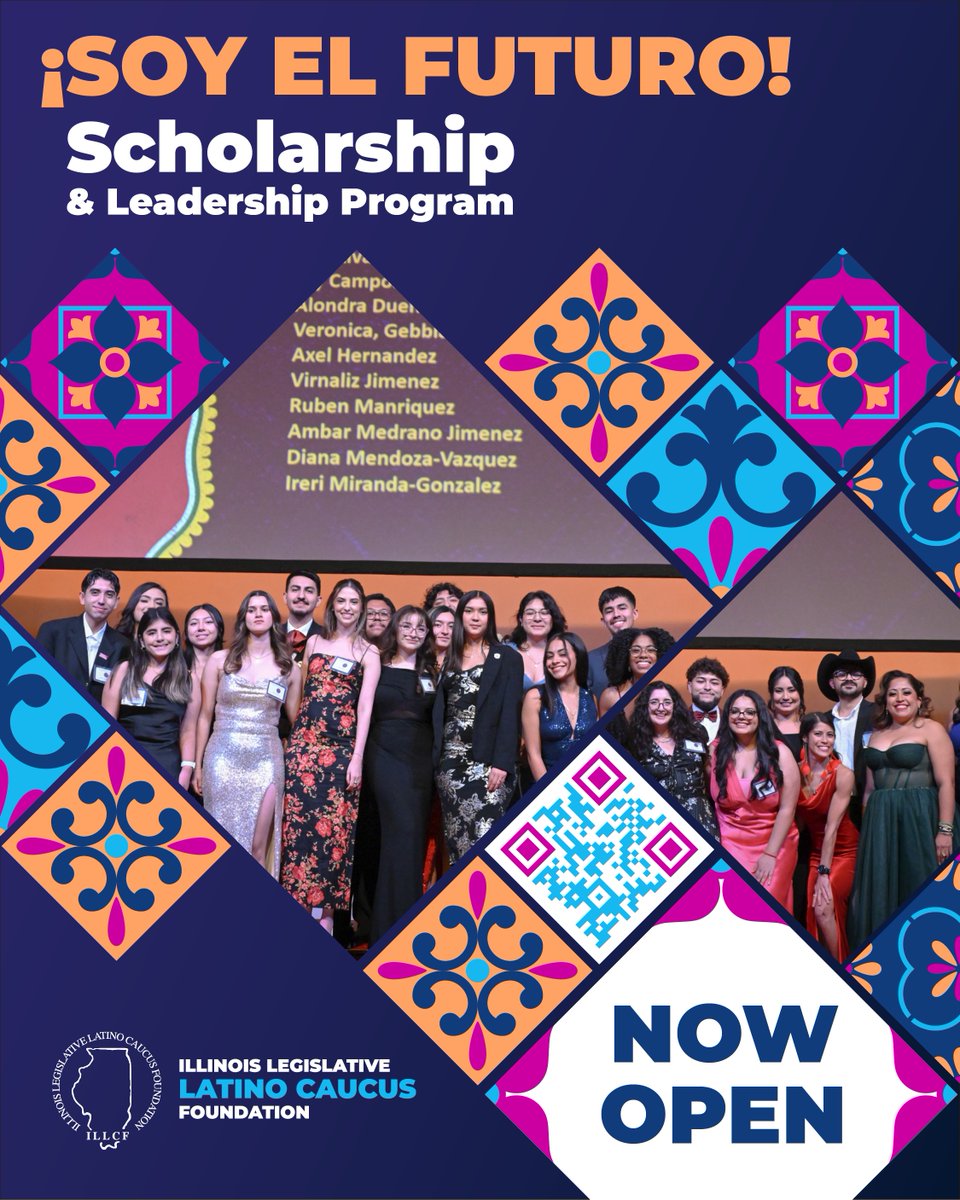 There's still time to apply for the 2025 #ILLCFScholarship! 📝

Latino students pursuing higher ed opportunities can apply through this Thursday, July 3, at illcfoundation.org/scholarship-pr…