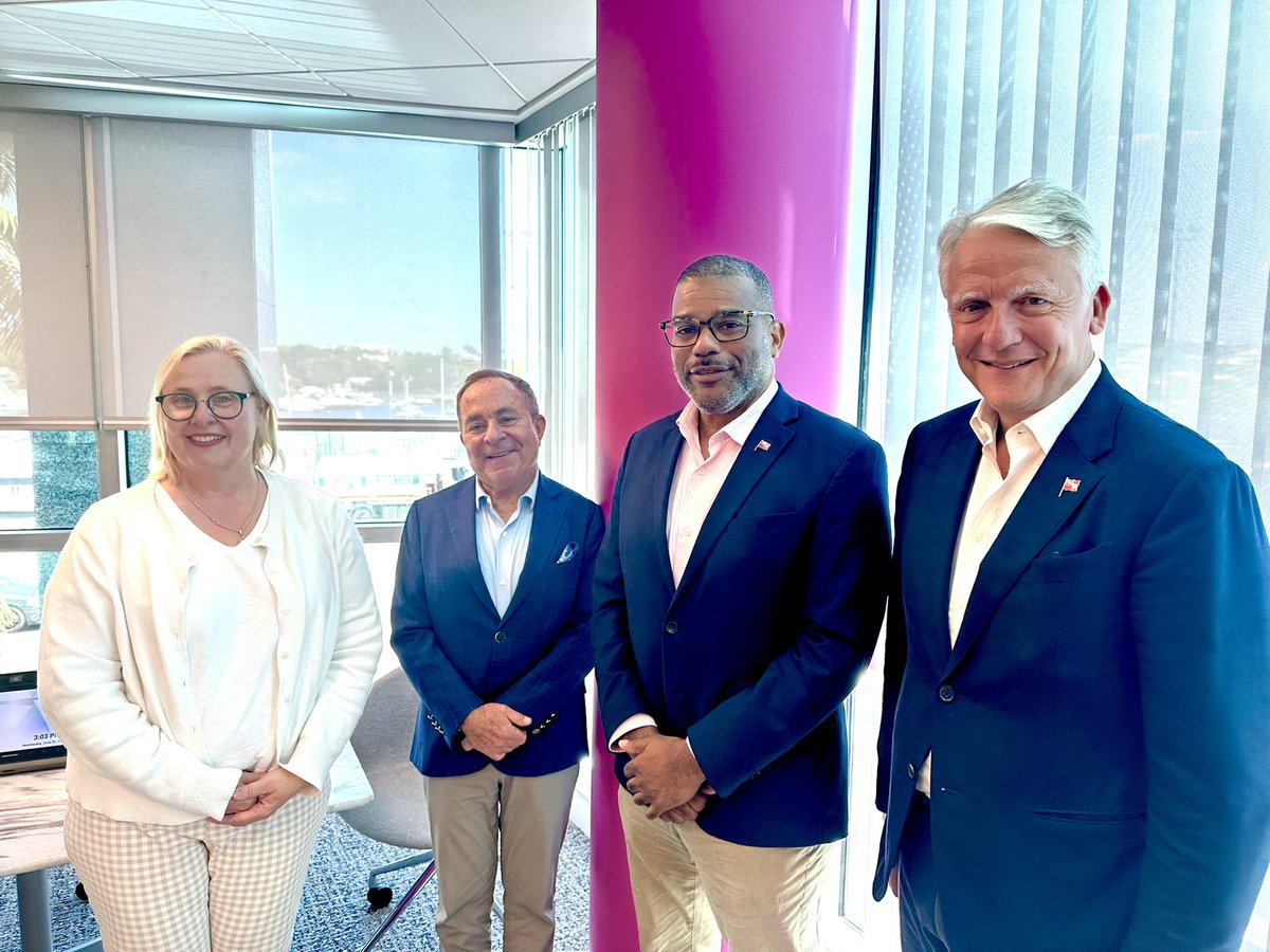 Mosaic Insurance (@mosaic1609) on Twitter photo A privilege to welcome #Bermuda’s Minister of the Cabinet & Digital Innovation, <a href="/Diallo_Rabain/">The Hon. Diallo Rabain JP, MP</a>, to our HQ this month. Our <a href="/MitchBlaser/">Mitch Blaser</a> & <a href="/WheelsBda/">Mark Wheeler</a> enjoyed a wide-ranging discussion on AI, technology, health & business-community partnerships. A privilege to welcome #Bermuda’s Minister of the Cabinet & Digital Innovation, <a href="/Diallo_Rabain/">The Hon. Diallo Rabain JP, MP</a>, to our HQ this month. Our <a href="/MitchBlaser/">Mitch Blaser</a> & <a href="/WheelsBda/">Mark Wheeler</a> enjoyed a wide-ranging discussion on AI, technology, health & business-community partnerships.