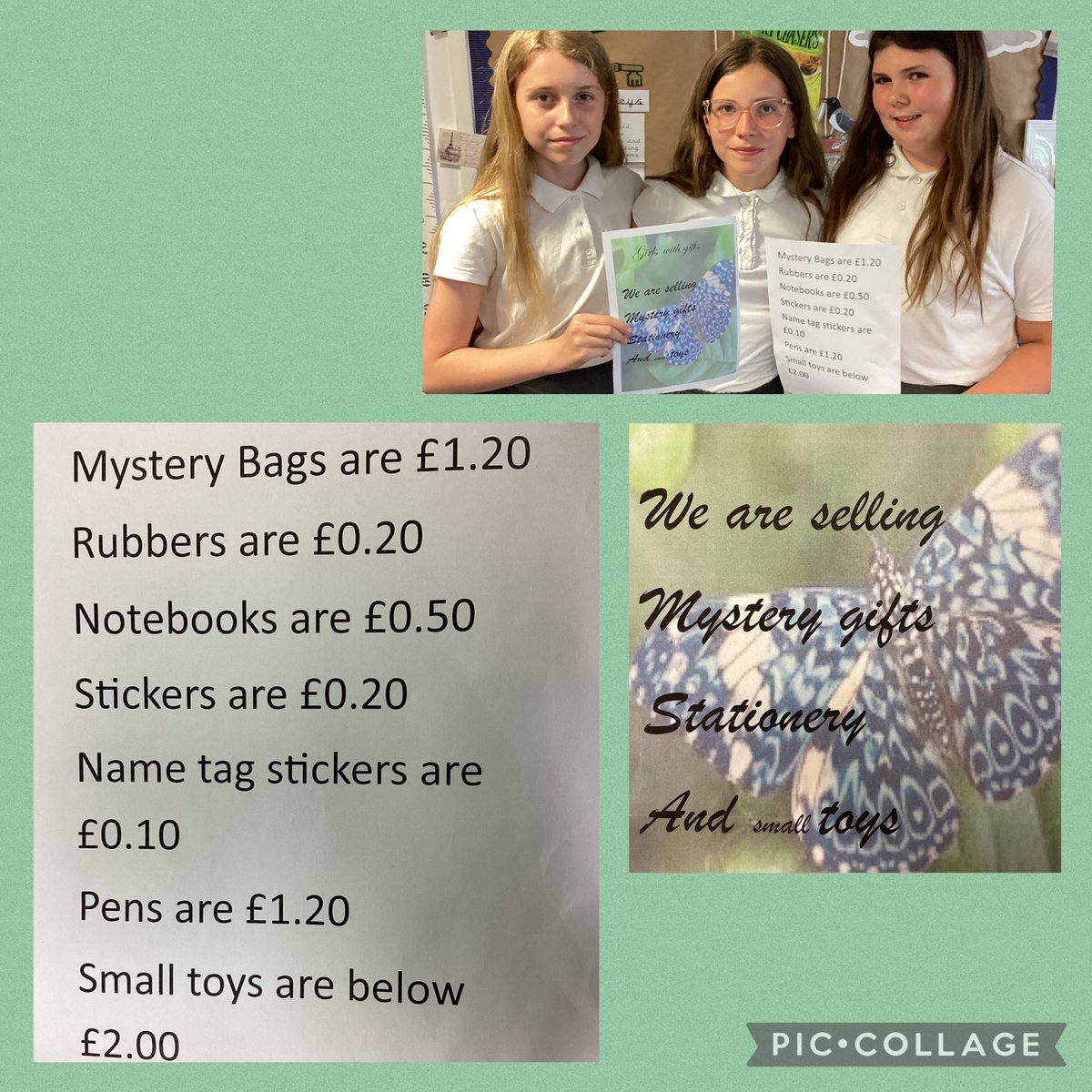 Come and support the Year 6s today and tomorrow after school, where they will be selling cakes, drinks and mystery bags today, and stationery and gifts tomorrow! #alwaysaiminghigh