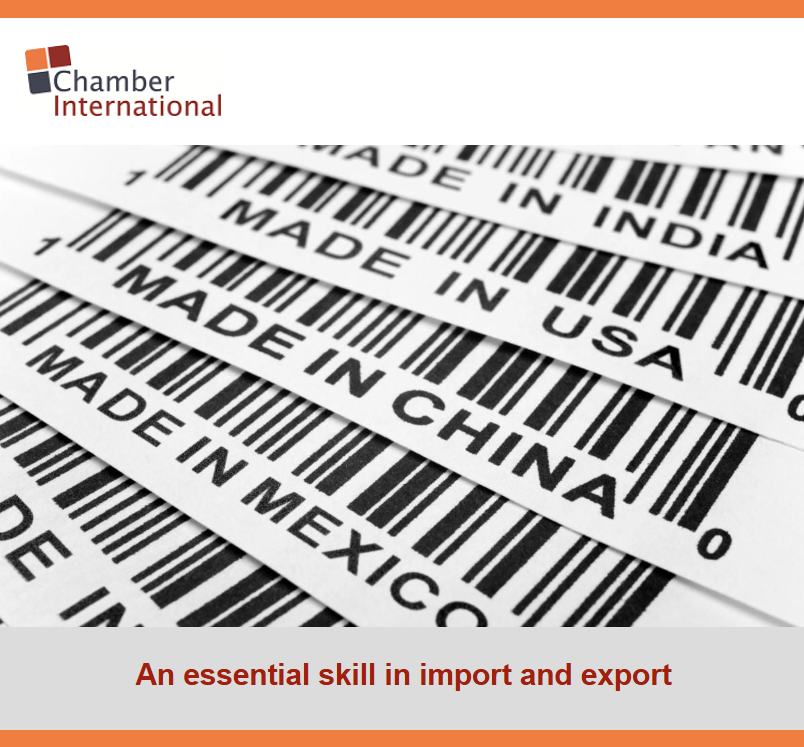 Save Costs with Correct Origin Rules &amp; Commodity Codes

This workshop helps you:

✅ Use correct HS codes
✅ Understand trade agreements
✅ Complete documents accurately

Get your questions answered

🗓️2 July
📍Live online via Zoom
BOOK NOW: bit.ly/3oImHxO

#ChamberInt