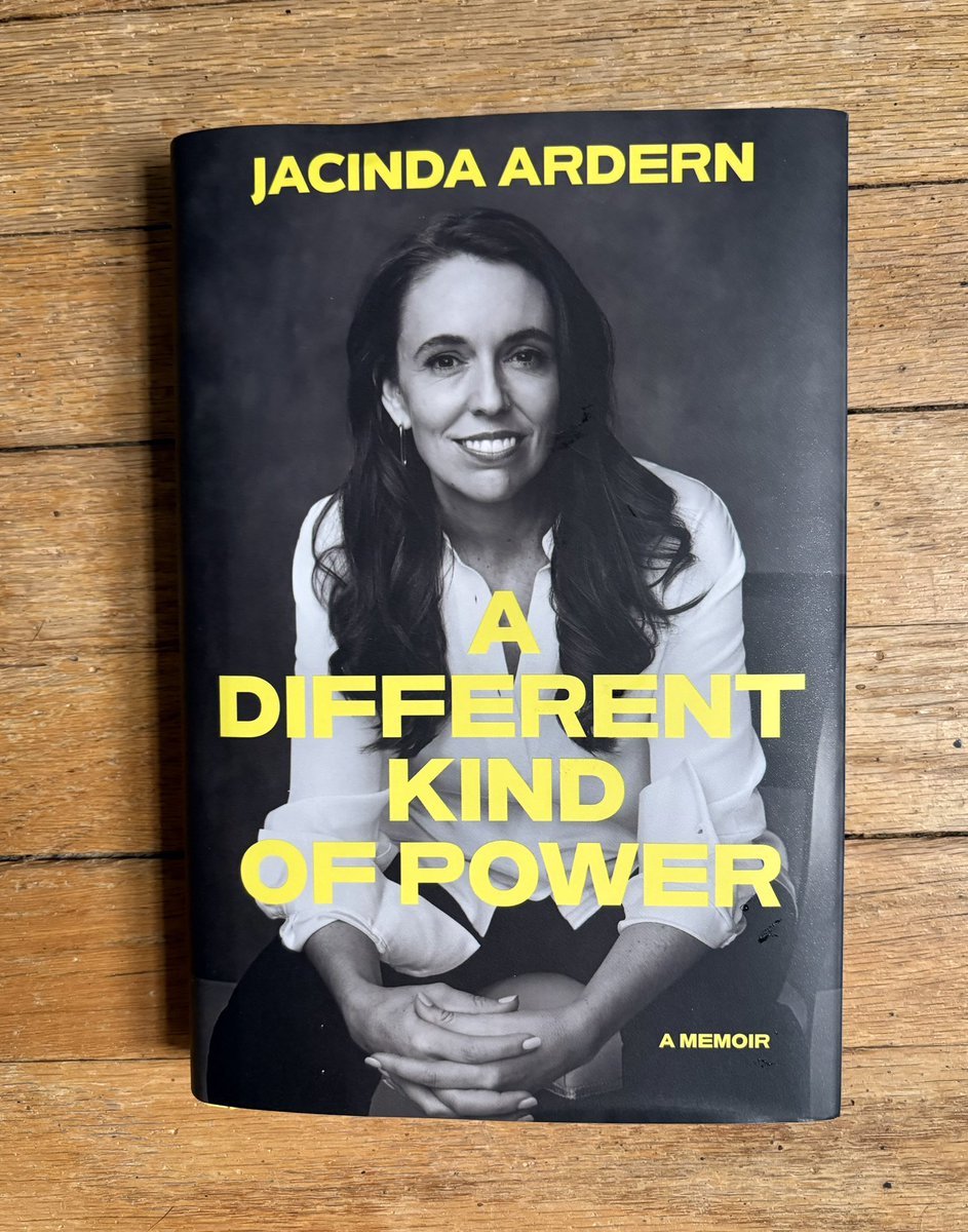 keenoy's tweet image. Just finished A Different Kind of Power by @jacindaardern — highly recommend.
A powerful, honest reflection on leadership rooted in kindness, empathy and strength.
Thank you @CrownPublishing for sharing this story.