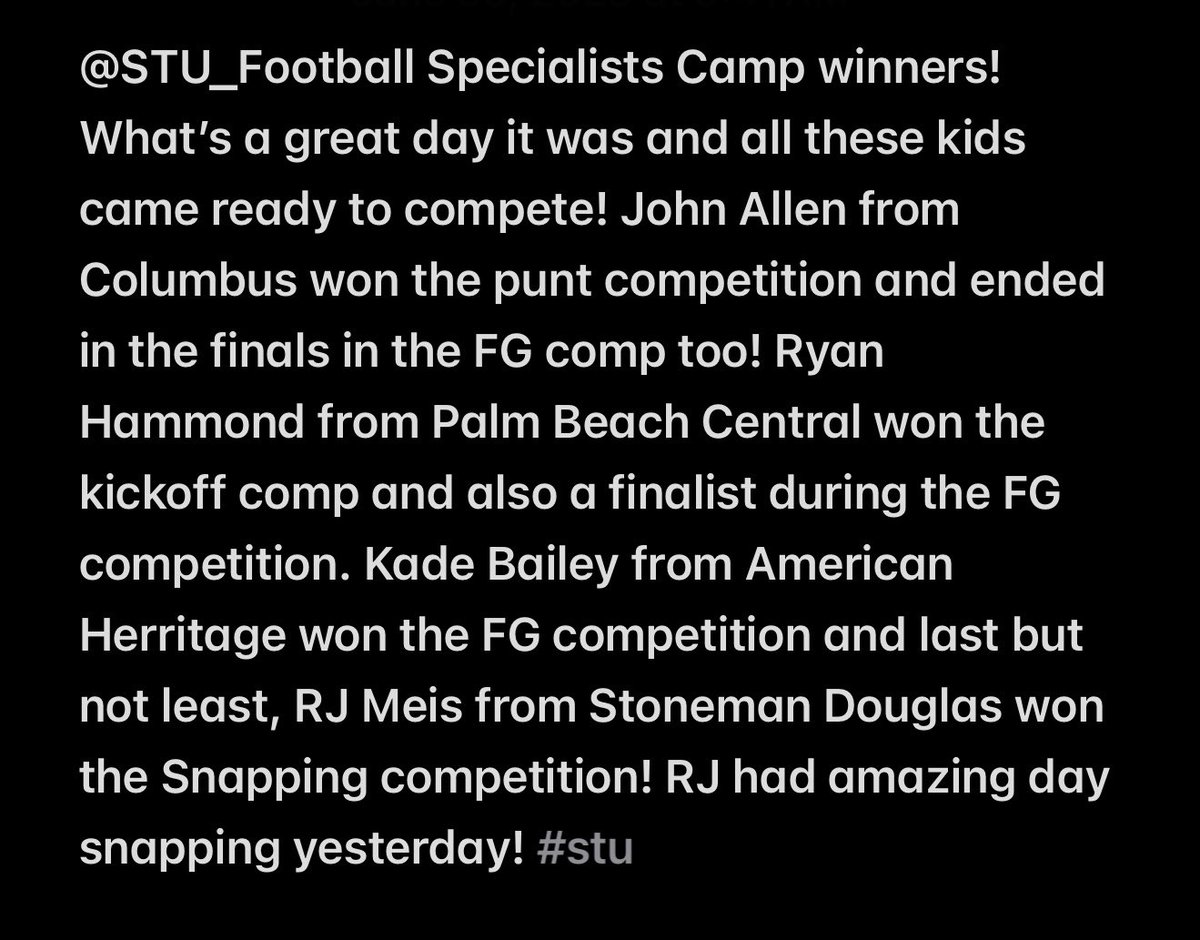 <a href="/johnallen_85/">John Allen</a> <a href="/ColumbusFtball/">Columbus Explorers Football</a> <a href="/R_Hammond13/">Ryan Hammond</a> <a href="/PBCbroncosFBALL/">PBC Football</a> <a href="/STU_Football/">STU Football</a>