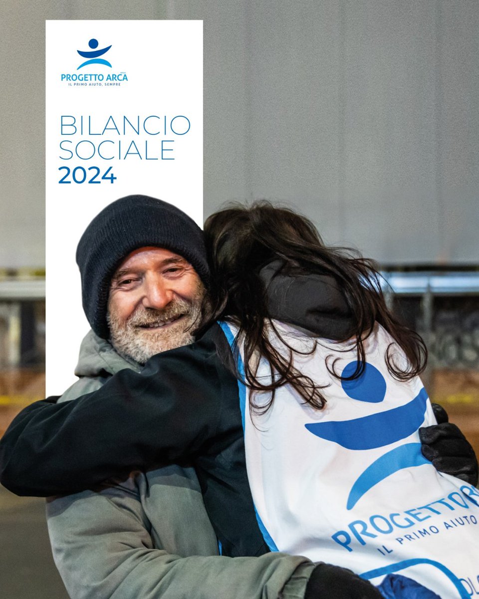 🫂 41mila persone aiutate
🍝 3,9 milioni di pasti distribuiti
🏠 530mila notti al riparo in appartamenti e strutture di accoglienza
❤️ e tantissime altre attività di aiuto, assistenza e ascolto
➡️ Scopri di più nel nostro #BilancioSociale: progettoarca.org/bilancio-socia…