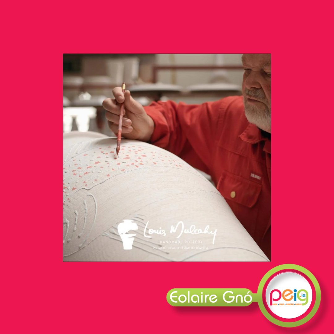 Is iad ⭐️ Potadóireacht na Caolóige ⭐️ ár rogha ónár n-eolaire gnó an tseachtain seo. Earraí ar díol, seomra oscailte i gcomhair páisti le potadóireacht a dhéanamh agus caife ann chomh maith.
 👉 tinyurl.com/33x2a48f
#gaeilge