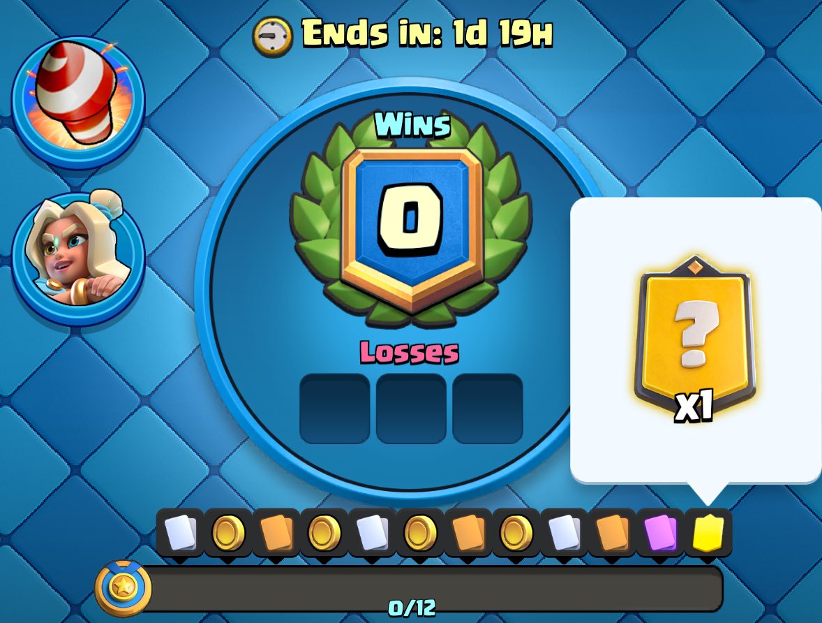 vadowki's tweet image. π CHALLENGE UPDATE π
β
You now have a timer for Grand Challenges.
β
You will be able to get all the rewards, including a Champion, EVERY 48hrs.
π So unlike what the patch notes said, if you get 12 wins, youβll be able to play again once the timer resets! π