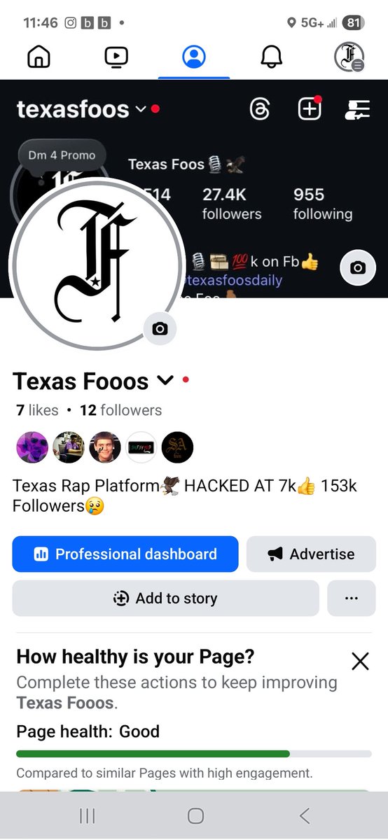 Run up the new fb foos