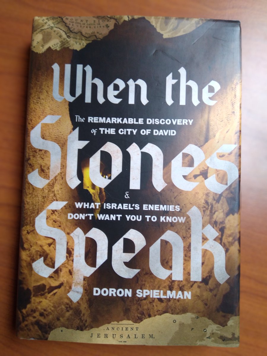 DonalMoloney10's tweet image. My review of 'When the Stones Speak' by Doron Spielman, an account of the discovery of the City of David and of all the bad actors who have stood in the way of archaeological truth. Link in first comment.