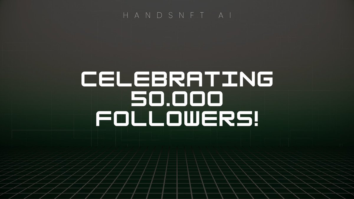 50,000 followers. This is pure Diamondhand energy.
No bots, no fluff. Just you, us, and the grind.

From minting madness to level-up frenzy...
You made this more than a game, you made it a movement.

More competition. More rewards. More coming soon.
LFG! 💎🫡