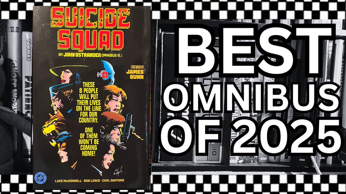 TMtalkscomics's tweet image. The BEST OMNIBUS of 2025 has been released!
Suicide Squad by John Ostrander Volume 1 by @DCOfficial
With a foreword by @JamesGunn
Check out why YOU need to pick this up:
youtu.be/HKfrwnQ9zK0?si…