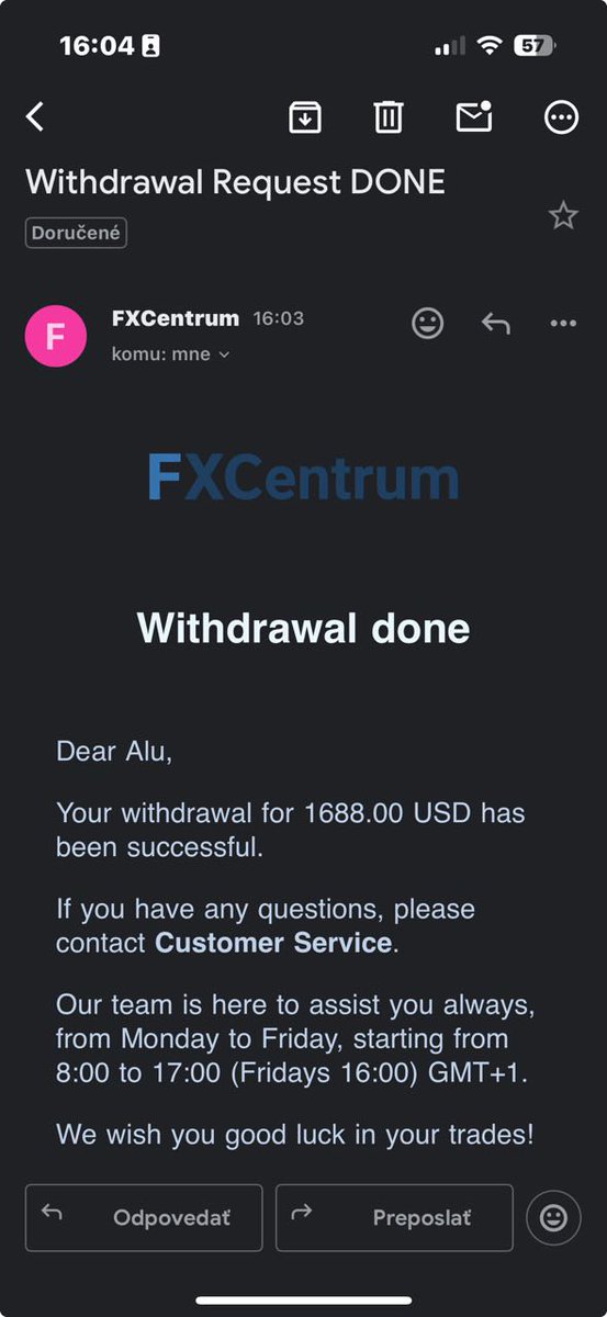 Another successful withdrawal ✅
We don't just talk about profits, we PAY them.

📍Real traders. Real earnings. Real results.
🚀 Start trading with us today.
📲 DM us to learn how to begin!

*IMPORTANT* If you have received a payout from us, please share it or send it to our