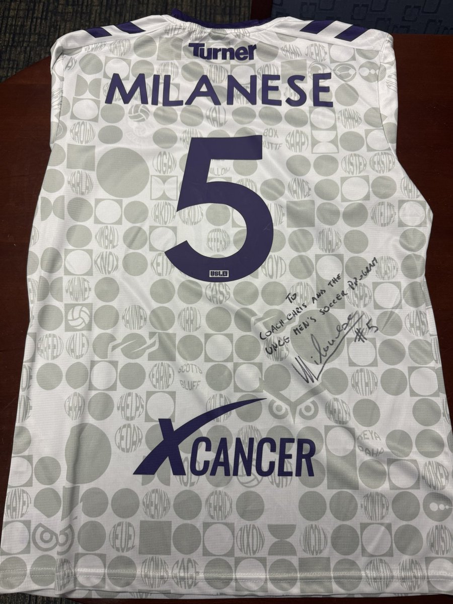 Thanks for the jersey Captain <a href="/_marcomilanese_/">Marco Milanese</a>‼️ Forever proud of you! ❤️⚽️