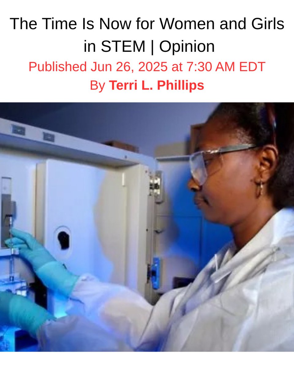 "Women have been excluded &amp; underrepresented in the research and decision-making that shape health care. Their voices, ideas, &amp; leadership are not only overdue, but they are also essential to closing the gaps that continue to put women's lives at risk."
newsweek.com/time-now-women…