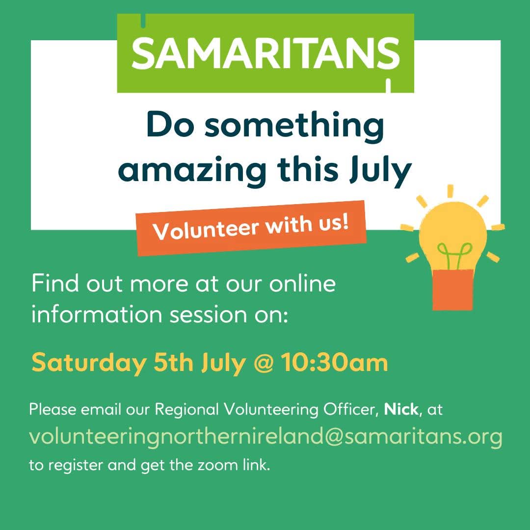 Belfast Samaritans tweet media