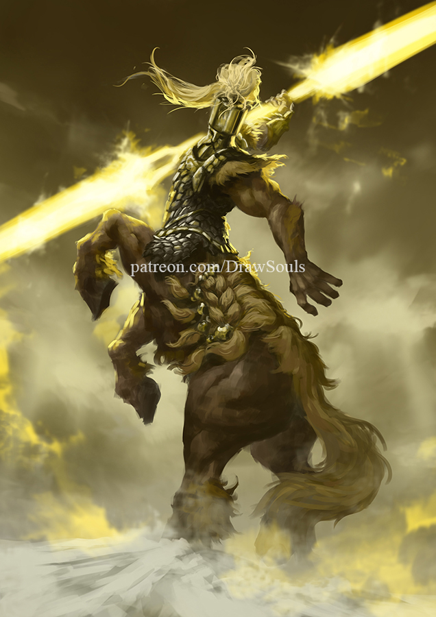 Draw_Souls's tweet image. Champion of Nightglow #EldenRingNightreign #ELDENRING