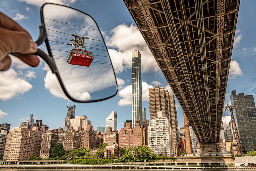CA Winner: Stefan Falke. “Reflecting New York”
Using a hand held mirror in locations around New York the photographer invites distant buildings or structures into the main photo to create a viewing experience that requires a second look. ow.ly/LeAp50WhmNa