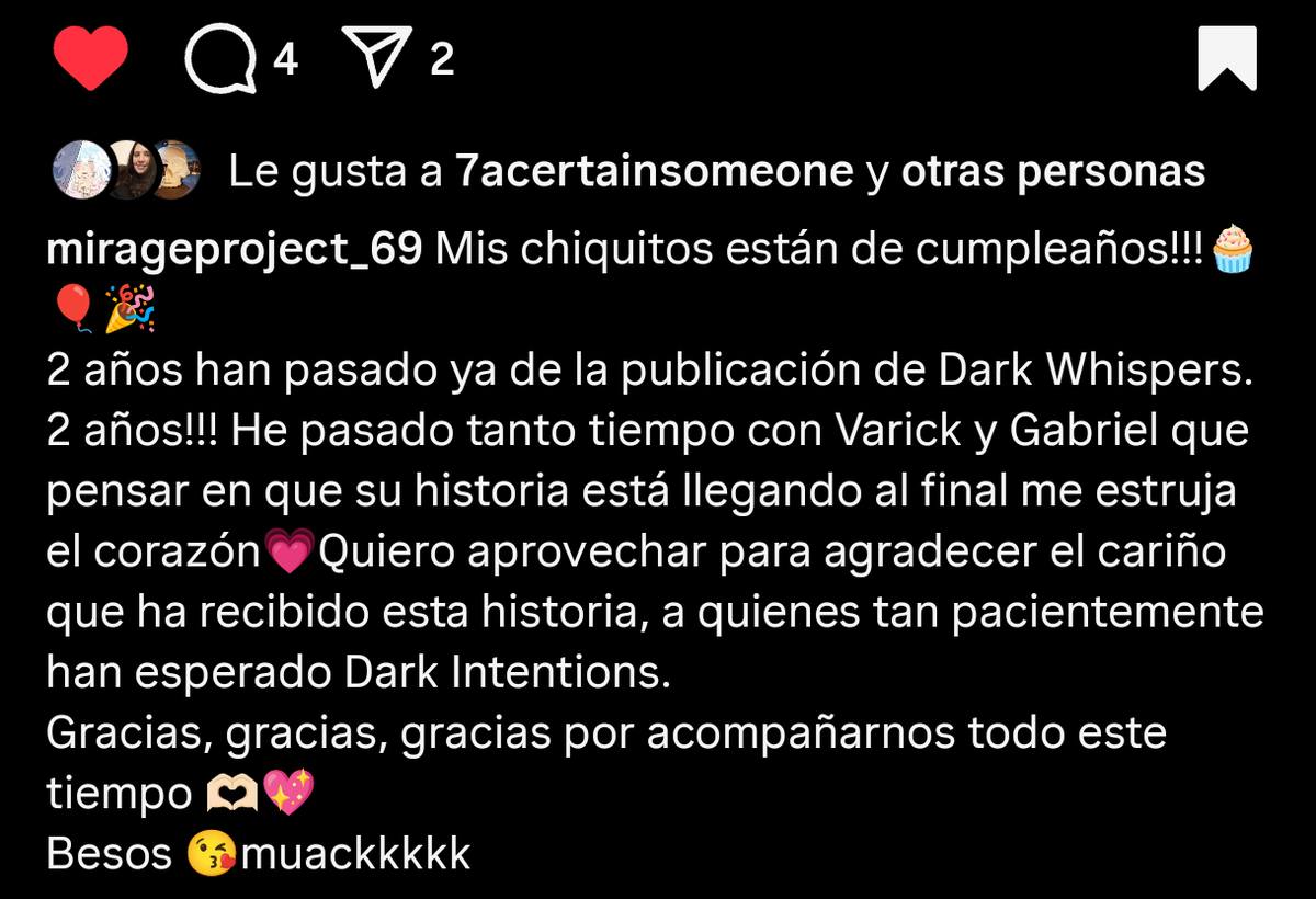 mirage69project's tweet photo. Feliz Cumpleaños a mis bebés 🧁🎈🎉
➸ #Romance #LGBT 
➸ #FantasíaUrbana 
➸ Lobo X 1/2 Lobo 🏳️‍🌈♥️ https://t.co/ui0FKsxcaS