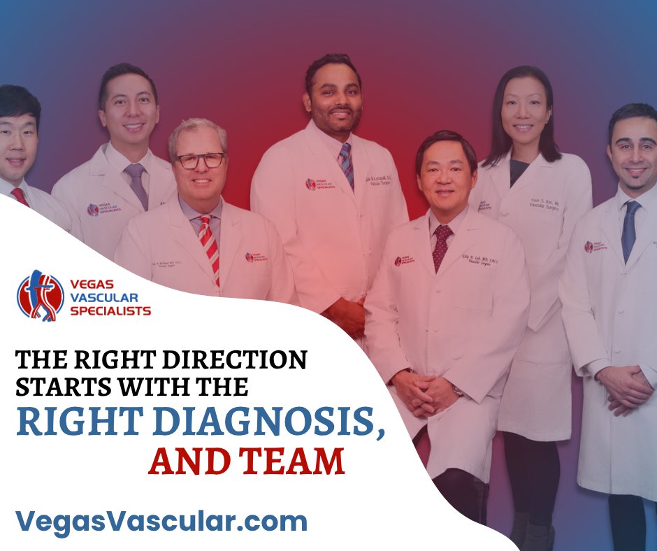 Choosing the right vascular specialist is crucial. At Vegas Vascular Specialists, our board-certified surgeons offer comprehensive care, accurate diagnoses, and personalized treatment plans.

Visit: VegasVascular.com

#VegasVascularSpecialists