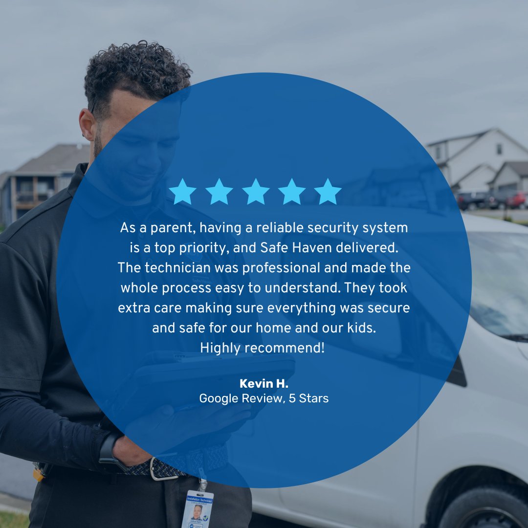 safehavensecure's tweet image. ⭐️ Real Talk from Real People:
“As a parent, having a reliable security system is a top priority, and Safe Haven delivered.”

We’re here for the families, the first-timers, and anyone tired of hoping their home is secure.

Want to feel more confident at home?
Contact us today!