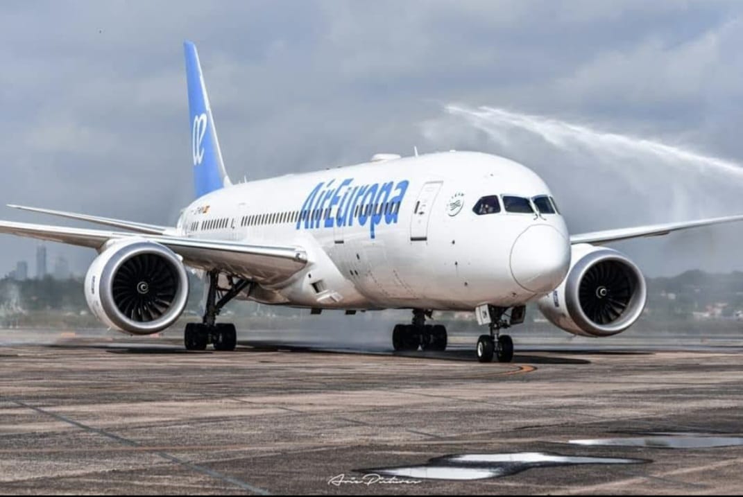 Desde hoy 30 de junio Asunción y Europa están conectadas diariamente y con vuelo directo a Madrid. Gracias a todos los viajeros que nos eligen siempre para sus viajes. Somos parte de tu destino.