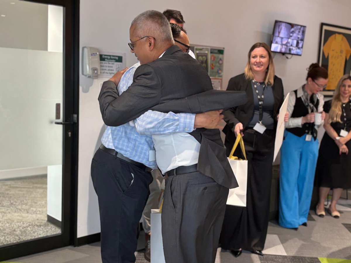Today we bid a heartfelt farewell to two remarkable colleagues – Tarek Albwab and Kesavath Razak – who have each dedicated over 20 years of outstanding service to the embassy.

Tarek and Razak have been at the heart of our operations, playing a pivotal role in supporting numerous