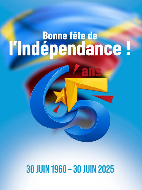 Indépendance = Liberté, Fierté, Identité. 
Ce 30 juin, nous célébrons notre ADN congolais. Pas de retour en arrière. 🇨🇩💪 #FêteDeLIndépendance 
<a href="/leParrainRDC/">𝐥𝐞 𝐏𝐚𝐫𝐫𝐚𝐢𝐧</a>
<a href="/lnTshite/">Nyota Tshitenga</a> <a href="/NELLYTSHELAMUT/">Nelly Tshela Mutay</a> <a href="/sergebonane/">Sergio #Sierra Bravo  𝕏</a> <a href="/l_jimanel/">Coach Jimanel LWIGULIRA</a> <a href="/FranchescaMamb1/">Franchesca Mambulu</a> <a href="/danny_mbk/">Mukendi Mbikayi</a>