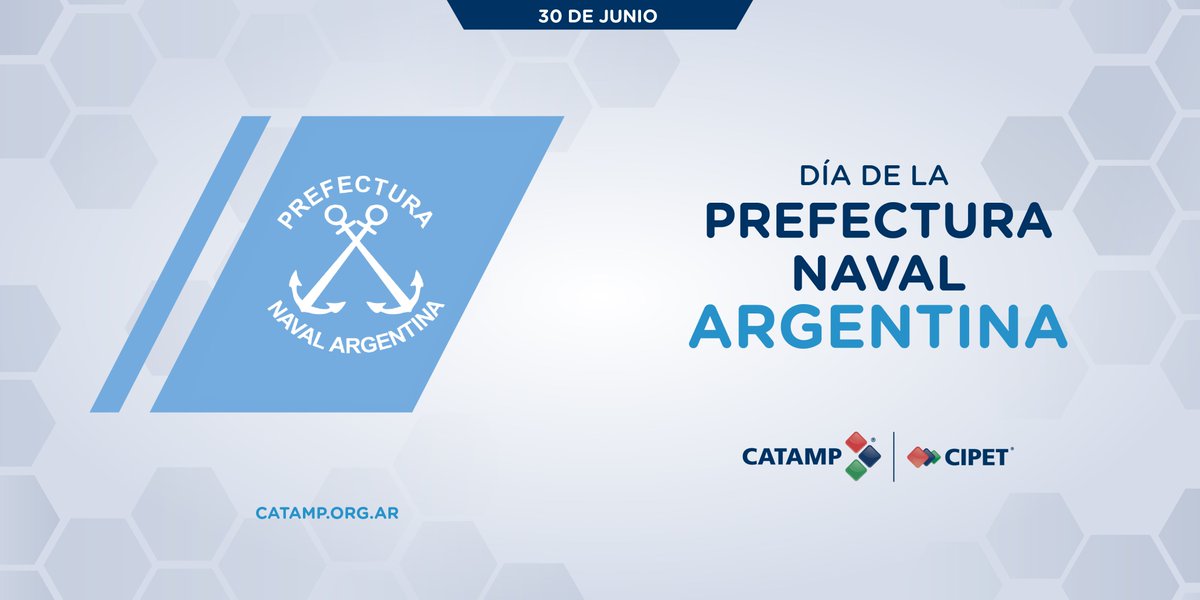 catamp_oficial (@catamp_oficial) on Twitter photo La Prefectura Naval Argentina celebra 215 años de entrega y servicio a la comunidad. El CIPET cuenta con el apoyo de la <a href="/PrefecturaNaval/">Prefectura Naval Argentina</a> Argentina desde sus inicios, con personal altamente capacitado para la atención de emergencias en el transporte. La Prefectura Naval Argentina celebra 215 años de entrega y servicio a la comunidad. El CIPET cuenta con el apoyo de la <a href="/PrefecturaNaval/">Prefectura Naval Argentina</a> Argentina desde sus inicios, con personal altamente capacitado para la atención de emergencias en el transporte.