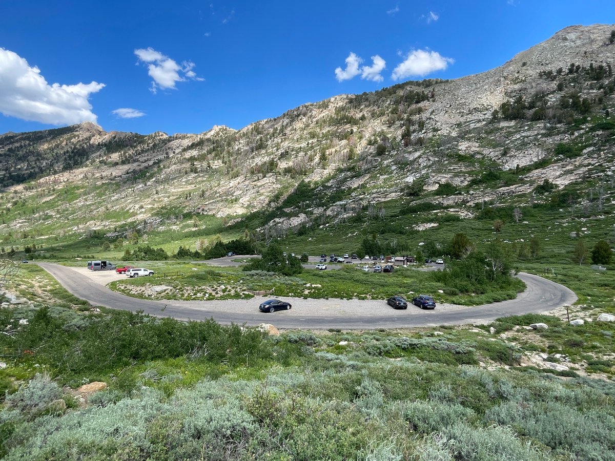 HumboldtToiyabe's tweet image. Repaving at the Road’s End parking area at the end of Lamoille Canyon Road, Forest Service Road 660, is scheduled to begin on July 7.  The parking lot, trailhead, and upper part of the road will be closed for approximately 30 days.
 fs.usda.gov/r04/humboldt-t…