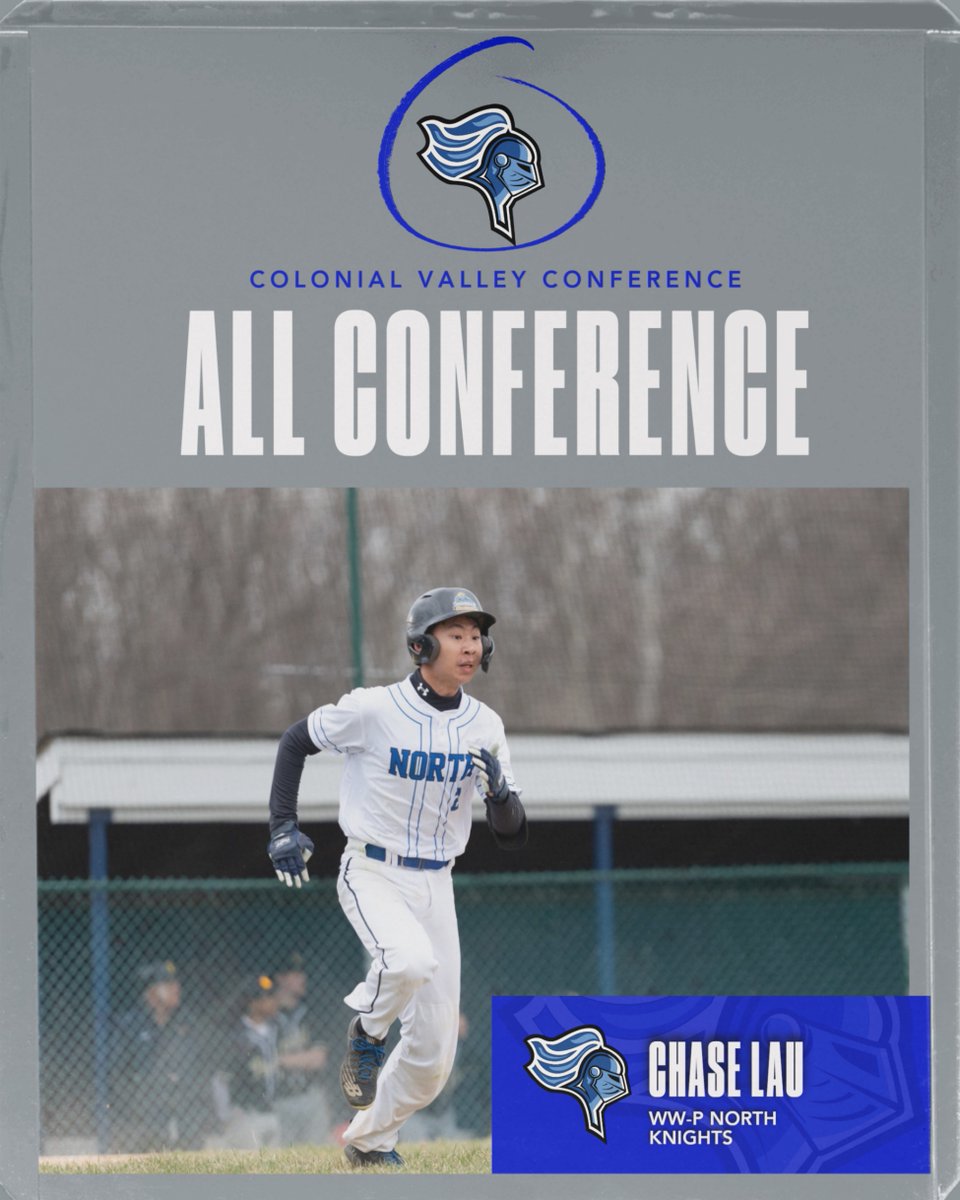Congratulations to WW-P North baseball player Chase Lau for being named honorable mention All Colonial Valley Conference!
#greatdaytobeaknight