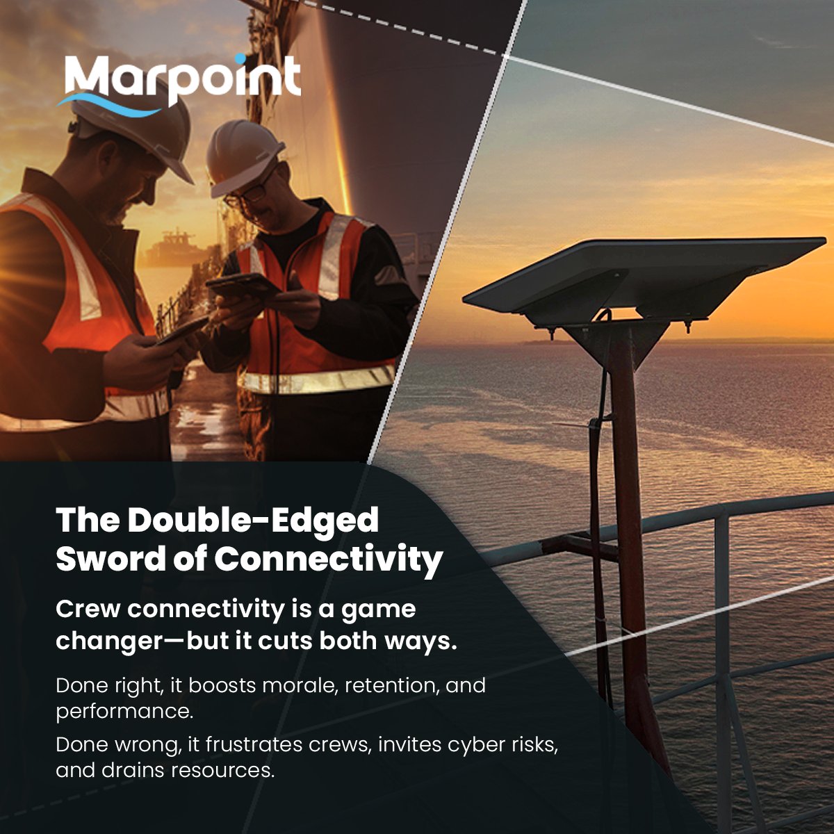 safety4sea's tweet photo. After 2 years of Starlink onboard, one thing’s clear:
Fast internet is just the start.
Managing it smartly? That’s the real challenge.
Here’s what we’ve learned: https://t.co/702WUqJzBE
🔎 Explore more: https://t.co/jICWkujPnM
#Starlink #MaritimeIT #CrewConnectivity #MarPoint https://t.co/iNmJWgGttV