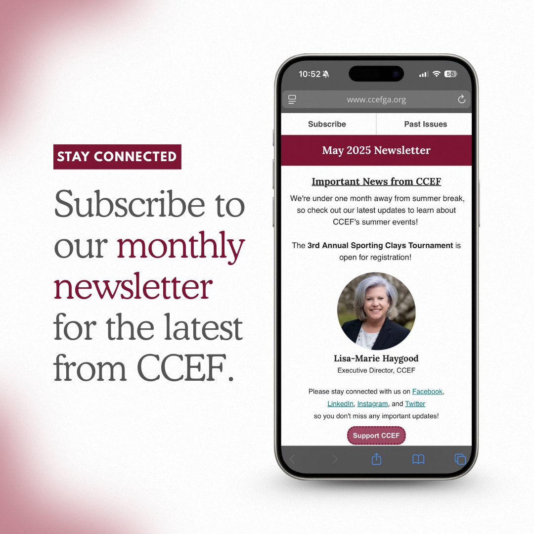 Want to be the first to hear about scholarships, events, and the amazing things happening with CCEF?

👉 ccefga.org/newsletter-sub…

#CCEF #CherokeeCountySchools #StayInTheLoop #EducationMatters #NewsletterSignup #CommunityStrong