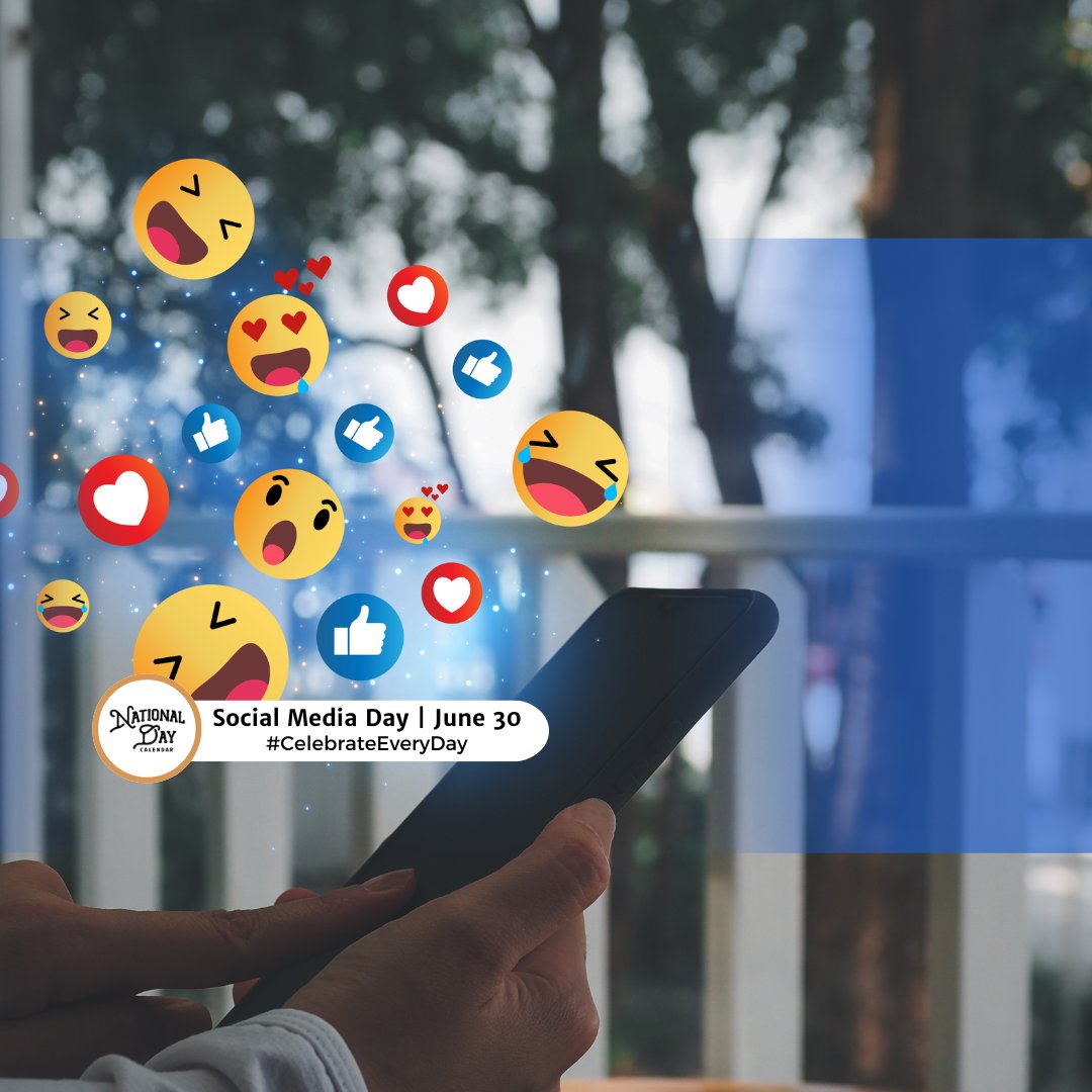 CelebrateNDC's tweet image. From memes to movements, social media has changed the way we see the world. #NationalSocialMediaDay

nationaldaycalendar.com/national-day/s… #celebrateeveryday #nationaldaycalendar